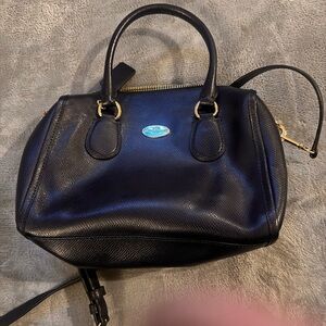 Coach Bennett  F33329 Mini Leather Satchel